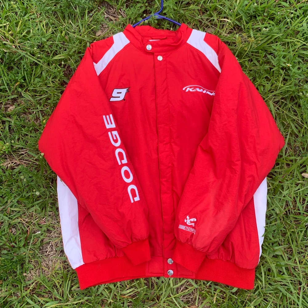 Vintage Chase authentics dodge nascar jacket